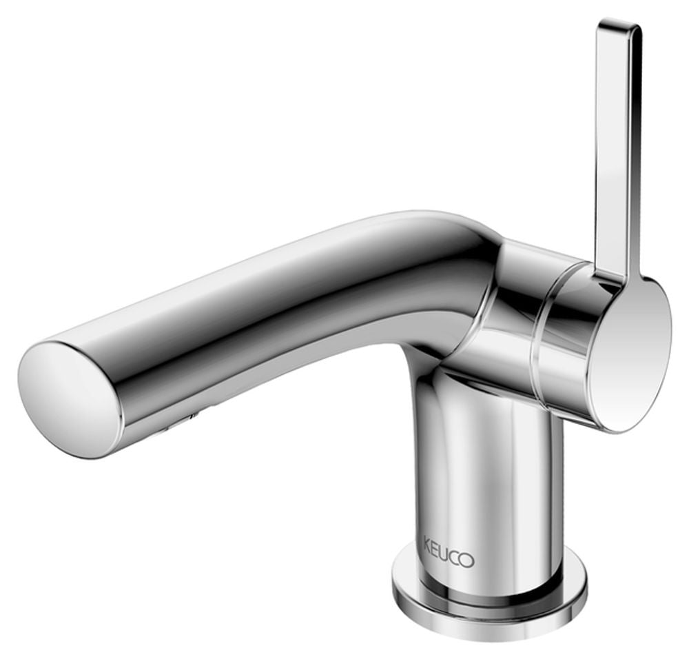 Keuco KE EHM-WT-Mischer 80 Edition 400 51504, ohne Ablaufgarnitur, verchromt, 51504010100