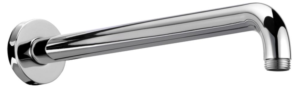 Keuco KE Brausearm Elegance 51688, Wandanschluss, 450 mm, Bronze gebürstet, 51688030400