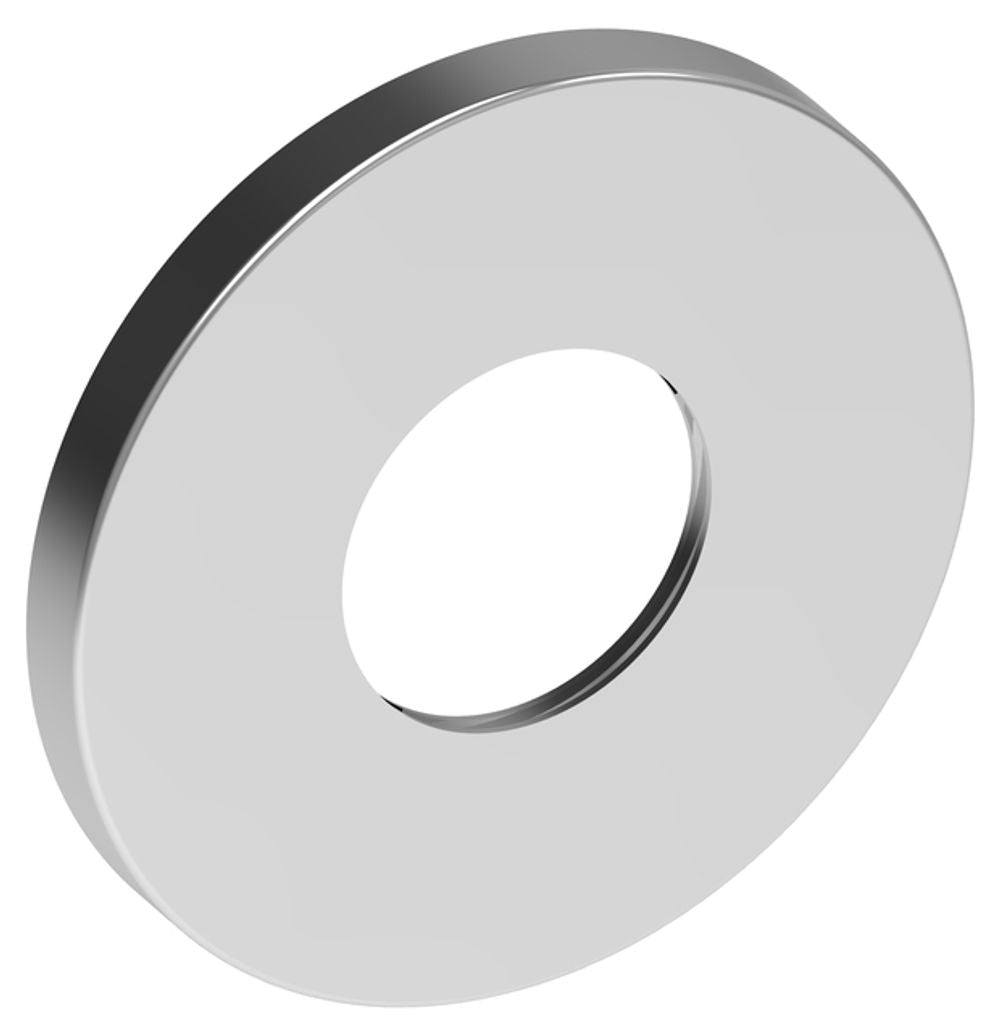 Keuco KE Wandrosette IXMO 59553, THM rund, 105 mm, Nickel gebürstet, 59553050091