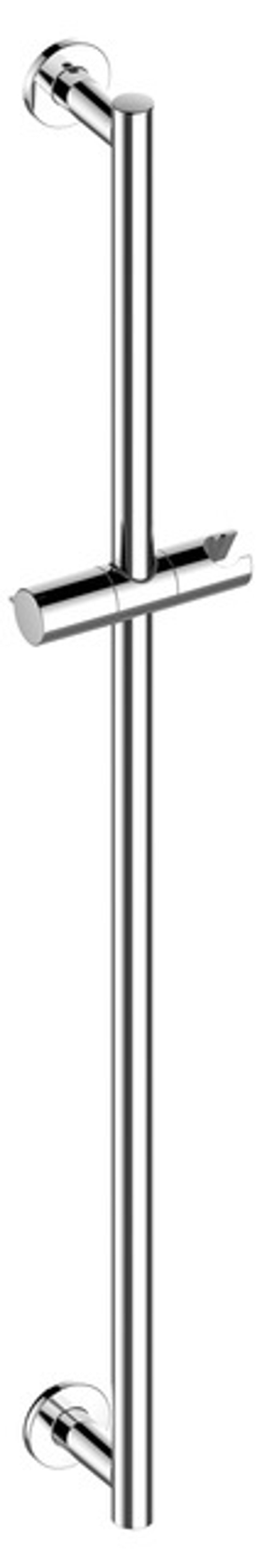 Keuco KE Brausestange IXMO_solo 59585, rund, Brauseschieber, verchromt, 855 mm, 59585010901