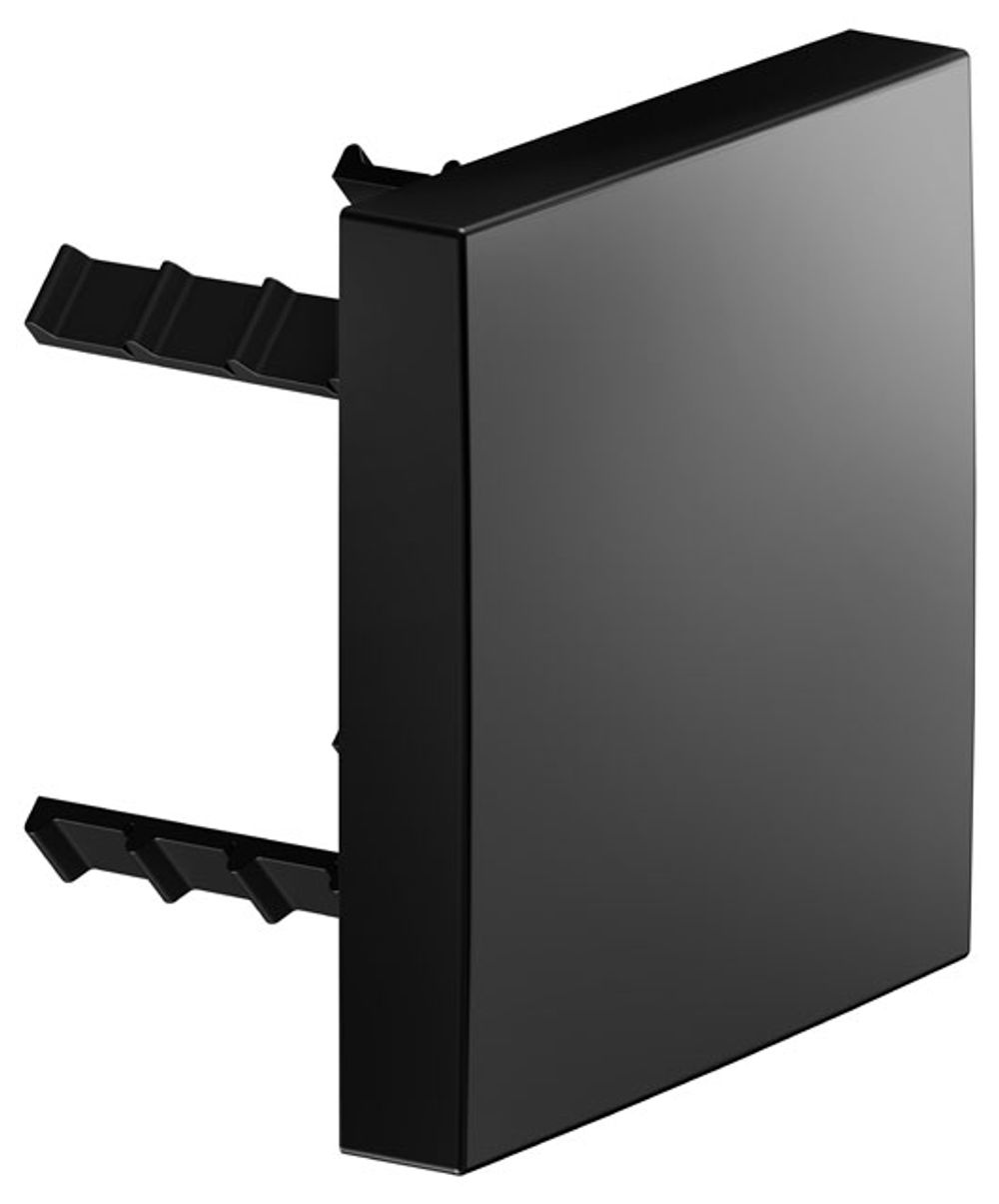 Keuco KE Abdeckblende Arm.-Zub. 59949 f.Rohrunterbrecher (eck.) 90x90mm sw, 59949370002
