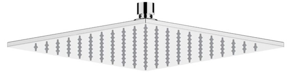 Keuco KE Kopfbrause Armaturenzub. 59986, eckig, 250x250 mm, Chrom-finish, 59986010202
