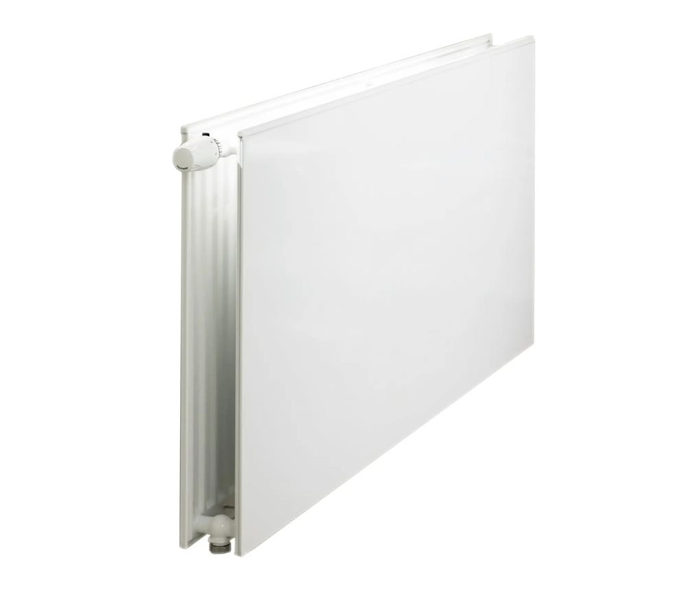 Kermi X2 Plan-Vmulti Hygiene-Universalheizkörper, Typ 20, 605x1205, weiß, Ventil, PTX200601201N1K
