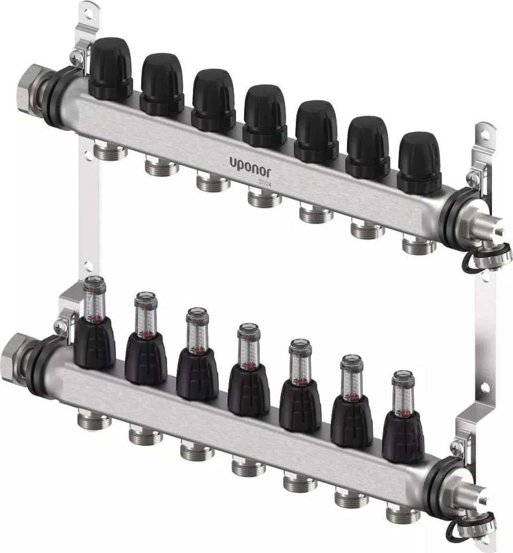 Uponor Vario S Verteiler FM 7xG3/4 Euro - G1, 1140838
