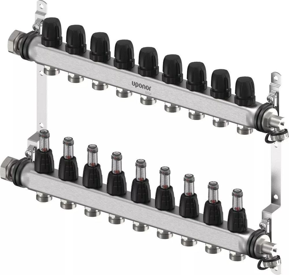 Uponor Vario S Verteiler FM 9xG3/4 Euro - G1, 1140840