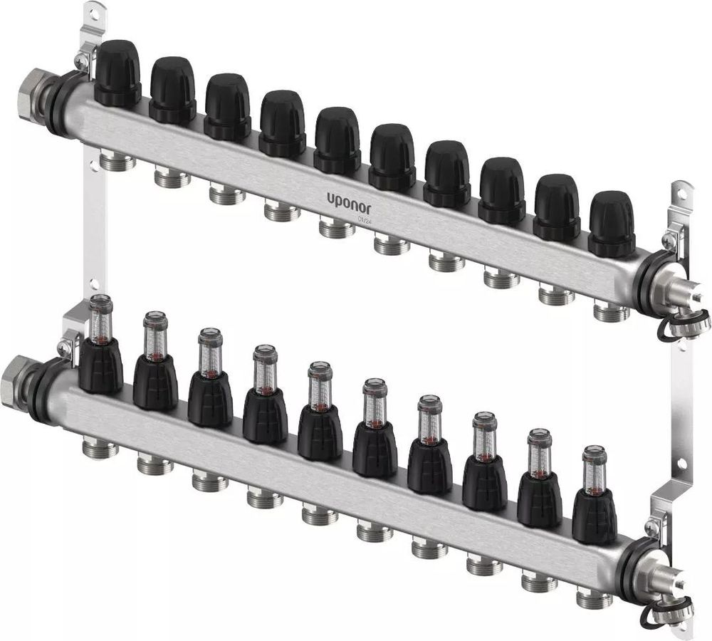 Uponor Vario S Verteiler FM 10xG3/4 Euro - G1, 1140841