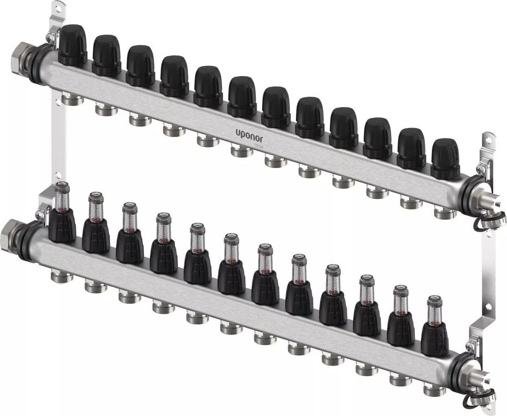 Uponor Vario S Verteiler FM 12xG3/4 Euro - G1, 1140843