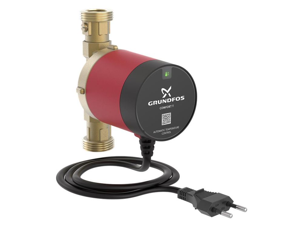 Grundfos Zirkulationspumpe COMFORT 15-14 BX T DACH 0.9 m 0.33 m³/h, 93095533