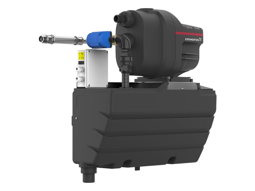 Grundfos Hauswasserwerk SCALA1 System 3-35 1x230V 50Hz SCHUKO 0.75 kW 20 m 3.72 m³/h, 92947769