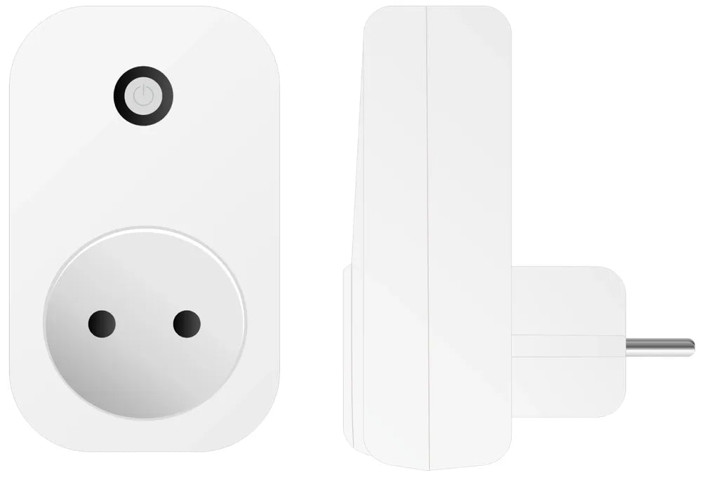 blossom-ic Magelan App-Steckdose zur Steuerung elektrischer Geräte, 230V, WLAN, ASD-3984