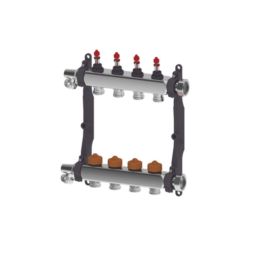 Roth Thermaset Heizkreisverteiler Edelstahl mit DFA HK 13 1" IG/absperrbar, 1135010023