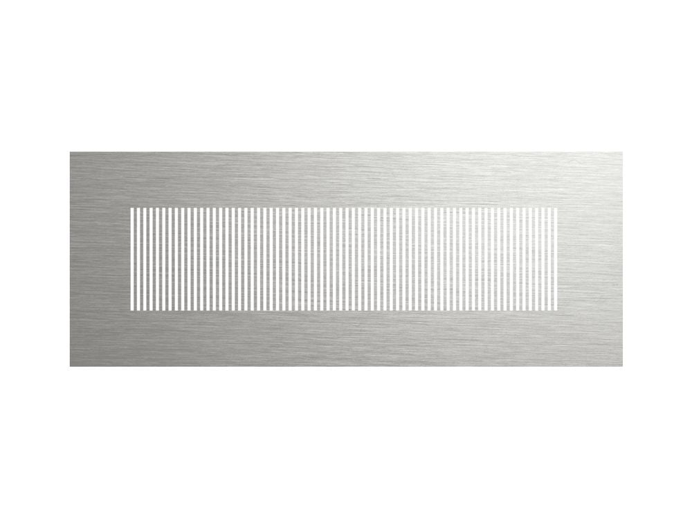 Fränkische Designgitter starline LINE 350x130 mm Edelstahl geschliffen, 78300663