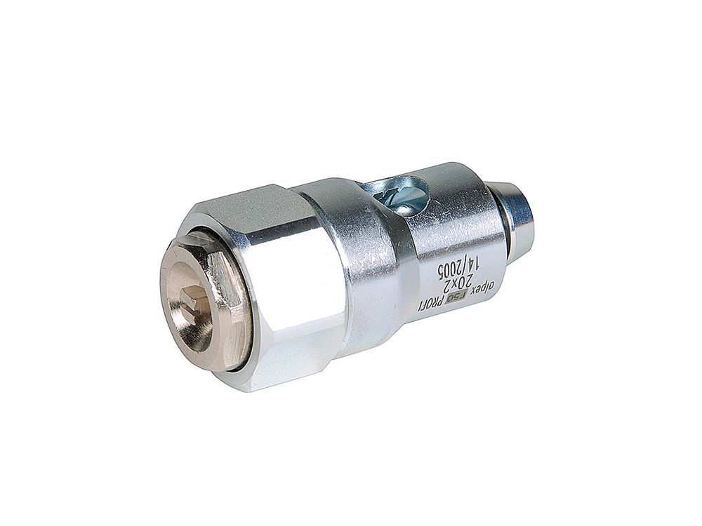 Fränkische Abdrückstopfen alpex mit Entlüftung 20mm, 79120000