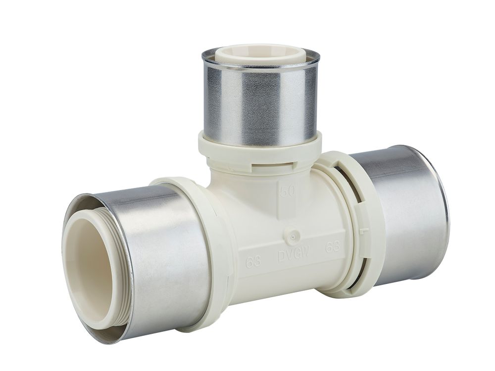 Fränkische T-Stück red. alpex L PPSU 63-50-63, 88463390