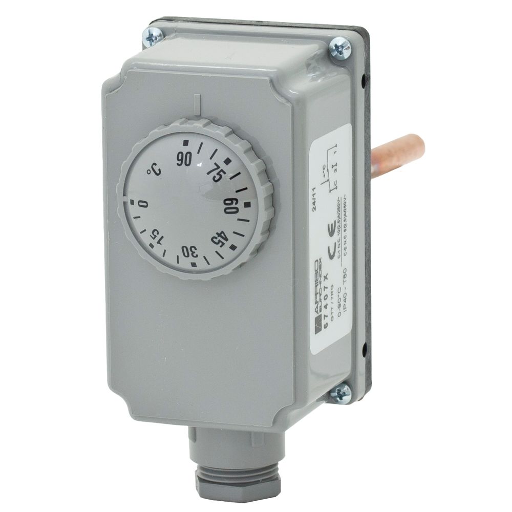 ESBE Tauchthermostat TIA122, SPDT 0-90 Grd., 100mm, 86901100