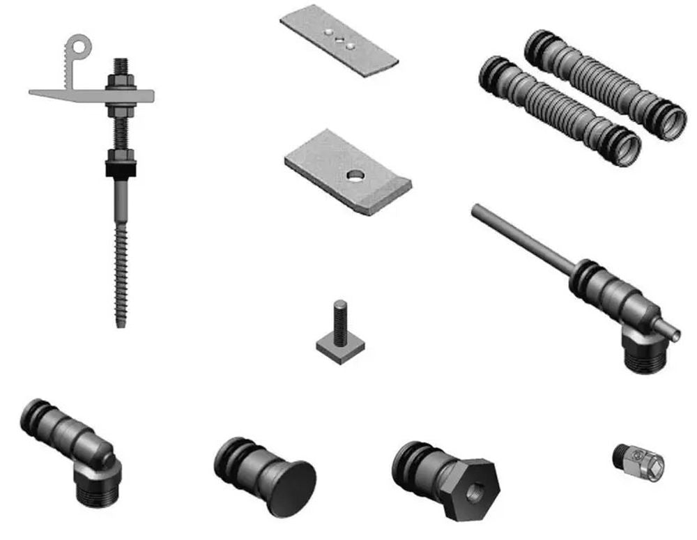 BRÖTJE Stockschrauben-Set STS 00 B, 807326