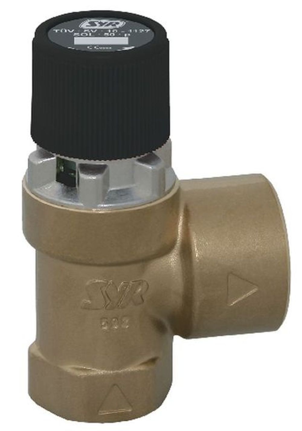 SYR Solar-Sicherheitsventil 8115 DN 15, 4 bar, 8115.15.002