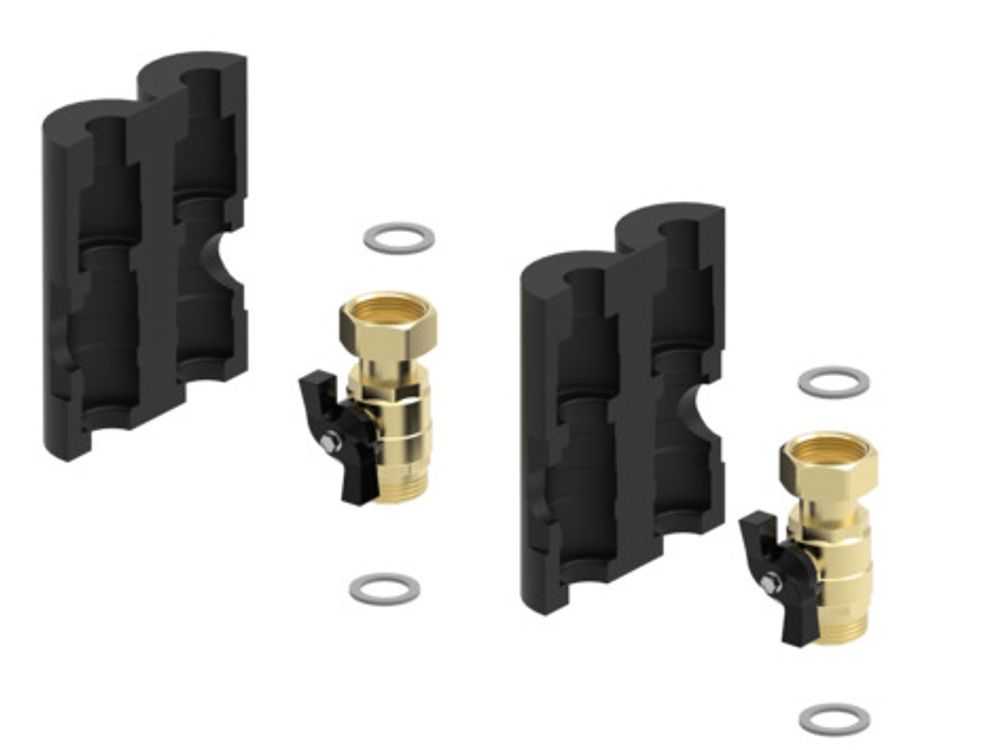 Brötje Absperr-Set Wärmepumpe ADH WP 1", gedämmt, 7877119