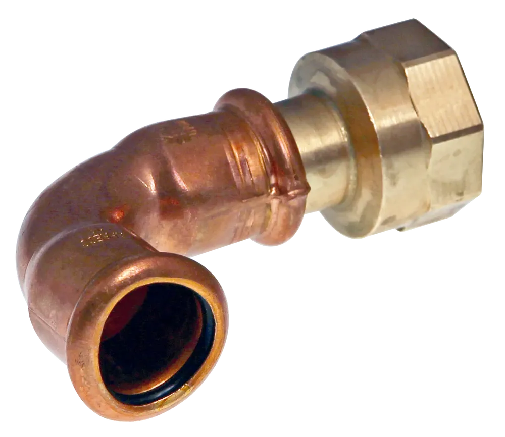 VSH XPress Kupfer Übergangswinkel 90° i/i 18xRp3/4" Typ 6090G, 4801522