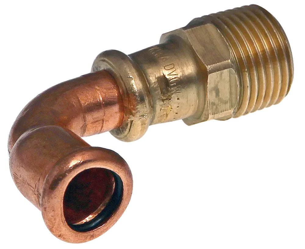 VSH XPress Kupfer Übergangswinkel 90° i/a 18xR3/4" Typ 6092G, 4800972