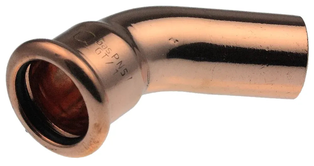 VSH XPress Kupfer Bogen 45° i/a 54 Typ 7040, 4800730