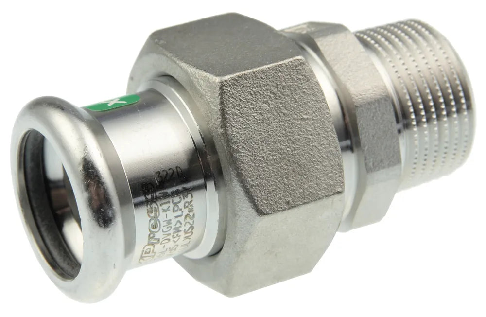 VSH XPress Edelstahl Durchgangsverschraubung i/a 28xR1" Typ R2735, 6192197