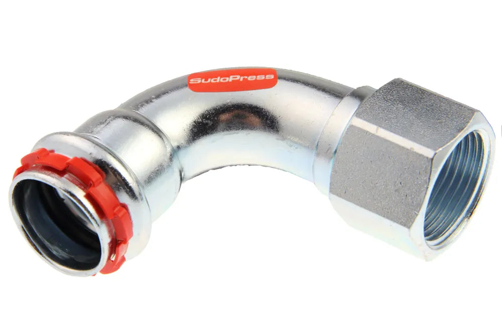 VSH SudoPress C-Stahl Übergangsbogen 90° FF 18xRp1/2" Typ SP8090GV, 6560598