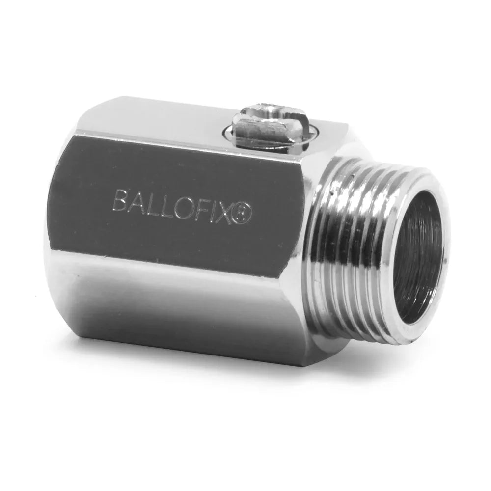 Broen Ballofix mini Kugelhahn ohne Griff i/a G1/2" (DN15R) Cr Typ B3801, 6003195