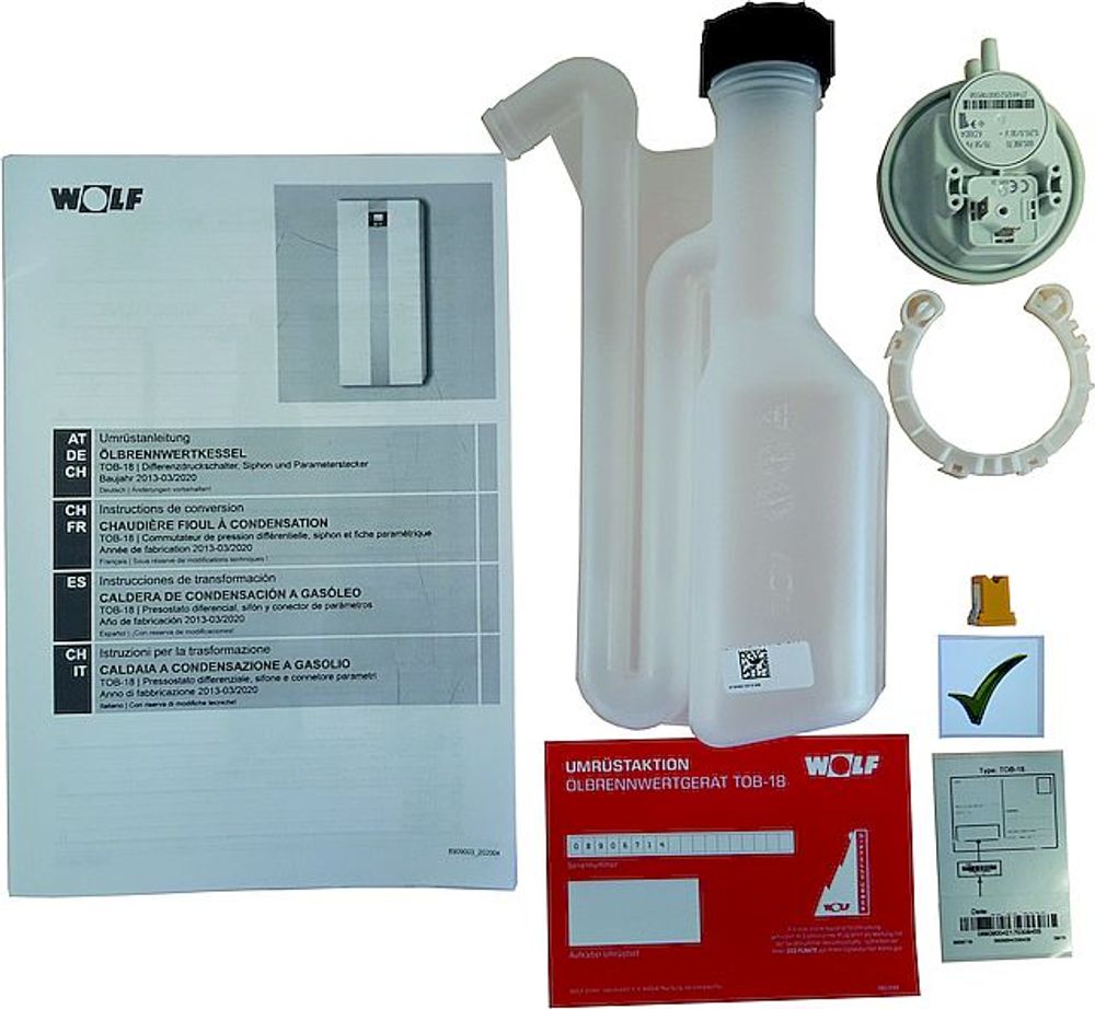 Wolf Umrüstset für TOB-18, 8909004