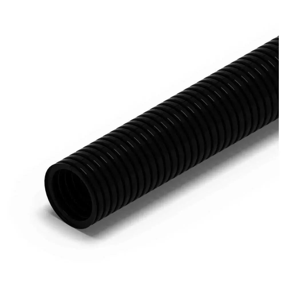 REHAU Schutzrohr geschlitzt DN 23, schwarz, f. Rohre 20, Bund 50 m, 11316351001