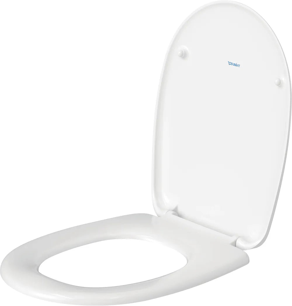 Duravit WC-Sitz ohne Absenkautomatik Scharniere Kunststoff, weiß, 0066300000