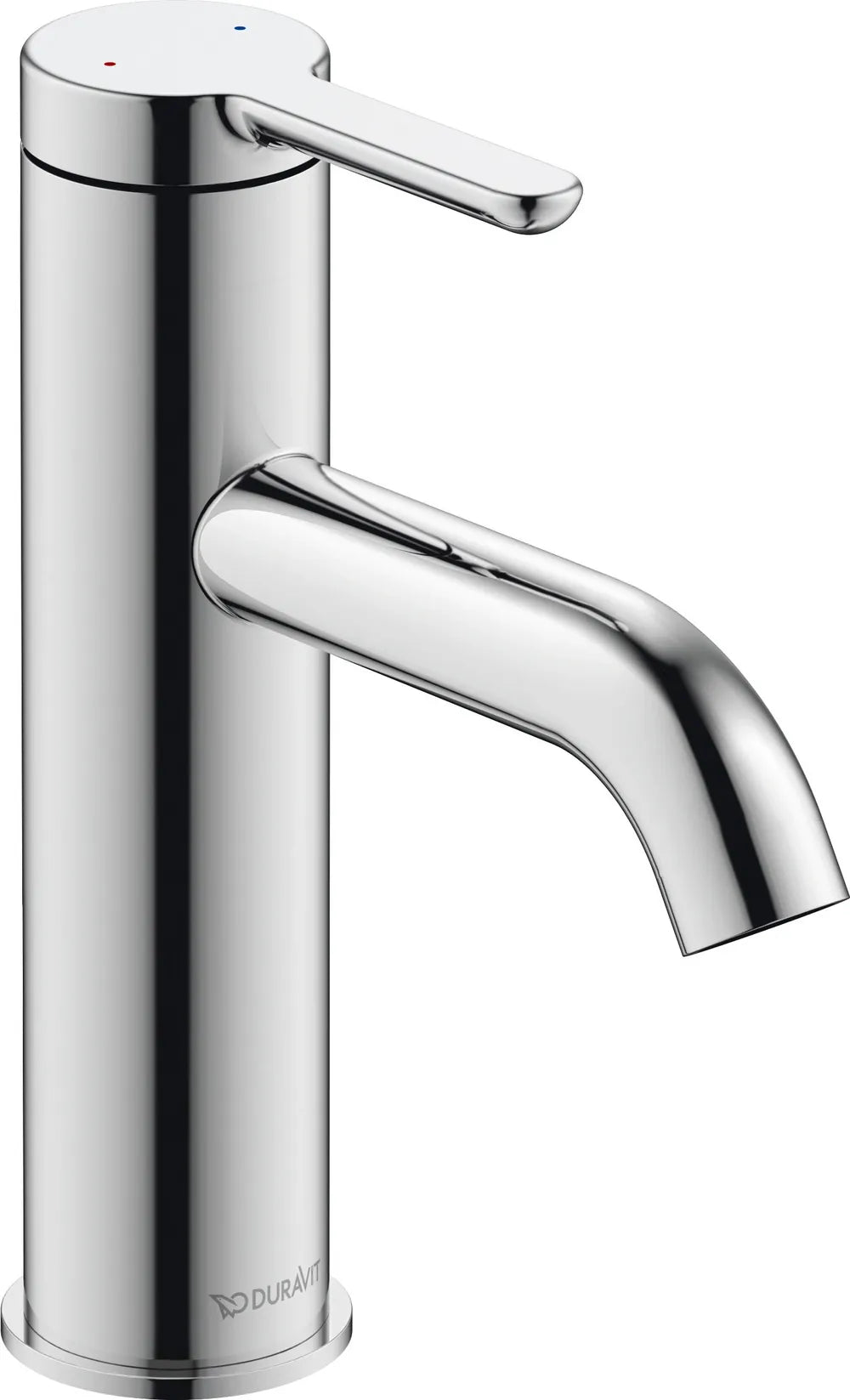 Duravit C.1 Einhebel-Waschtischmischer M ohne Zugstange, Chrom HG, C11020002010