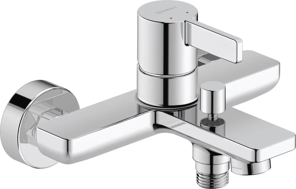Duravit D-Neo Einhebel-Wannenmischer Aufputz Keramikmischsyst.,m.Umsteller,Chrom HG, DE5230000010