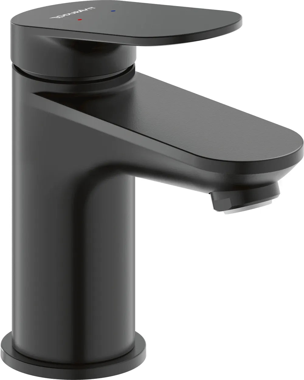 Duravit Wave Einhebel-WT-Mischer S ohne Zugstange, Schwarz Matt, WA1010002046