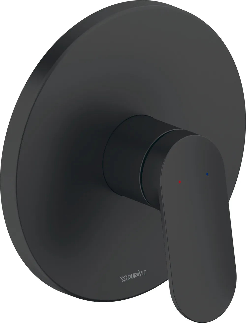 Duravit Wave Einhebel-Brausemischer UP Keramikmischsystem, Schwarz Matt, WA4210010046