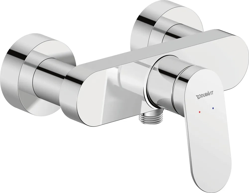 Duravit Wave Einhebel-Brausemischer Aufputz Keramikmischsystem, Chrom HG, WA4230000010