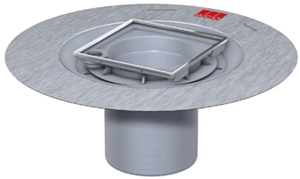 ACO Easy-Flow Aufsatzstück/Dünnbettf. 149x149/ K3/ Rahmen V2A/Design Roste, 5141.48.00