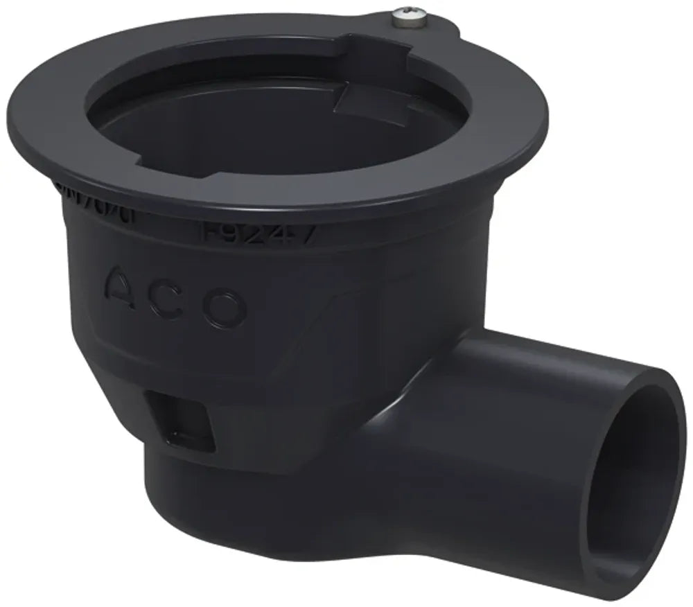 ACO Bodenablauf Passavant DN70 1,5 Grad/1,6/s/ Halter./ohne WS/Anstrich, 5169.20.20