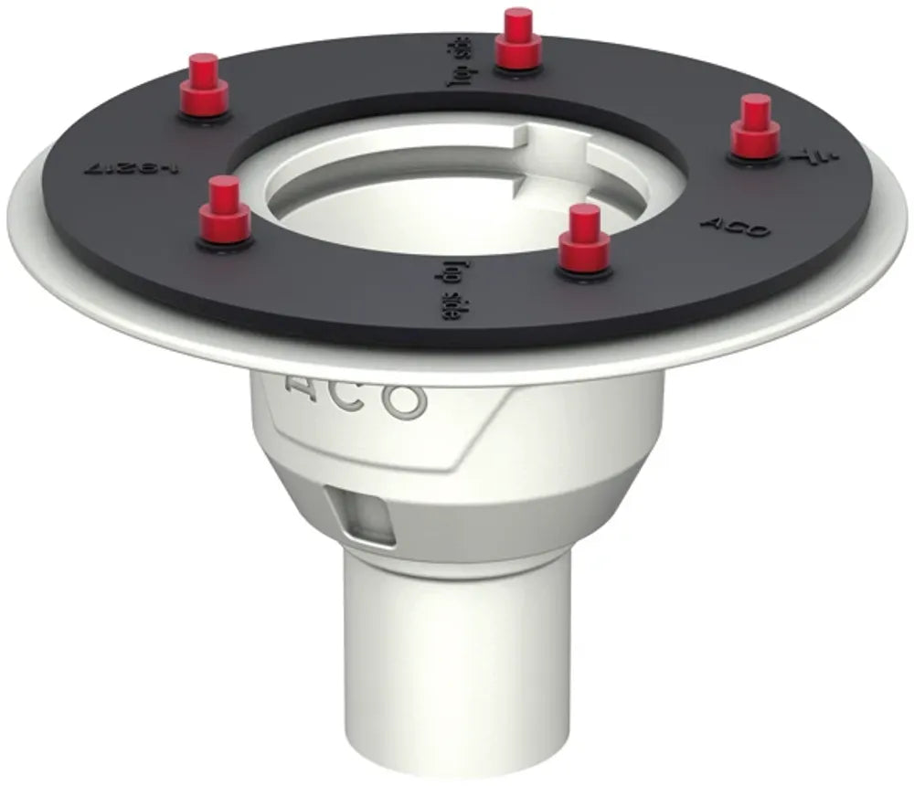 ACO Bodenablauf Passavant DN70 90 Grad/2,0l/s/Pressfl./ohne WS/epoxiert, 5171.60.20