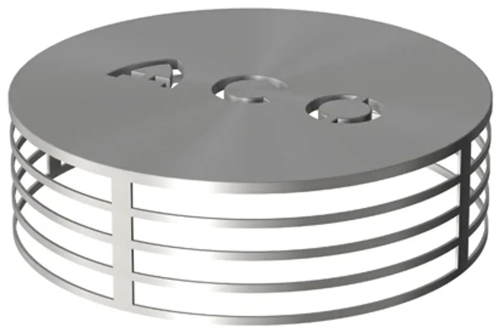 ACO Kiesfang Jet DN80/Spin DN100-150/ H1,5 V2A/ 2 Flügelmuttern, 7000.12.00