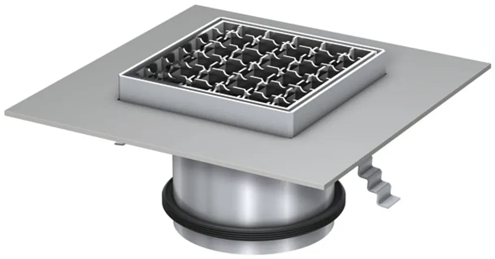 ACO Aufsatzstück 150x150/ L15 V2A/ rutschh./Rost V2A lose eingelegt, 9406.92.22