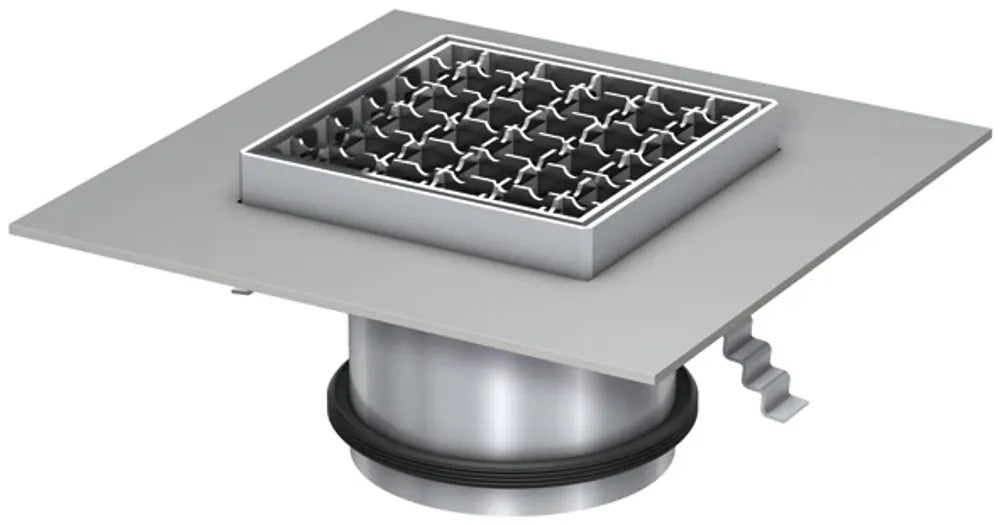 ACO Aufsatzstück 150x150/ M125 V2A/ rutschh./Rost V2A lose eingelegt, 9406.93.22