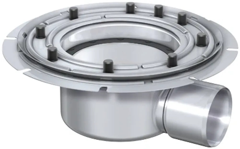 ACO Bodenablauf Variant-CR DN100/1,5Grad/2,0l/s/Pressflohne WS, 9515.20.00