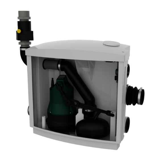 Jung Pumpen Schmutzwasserhebeanlage Hebefix Pro, JP50050