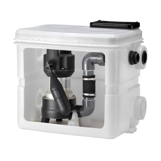 Jung Pumpen Überflurbehälter Hebefix 100 H, ohne Pumpe, JP09348