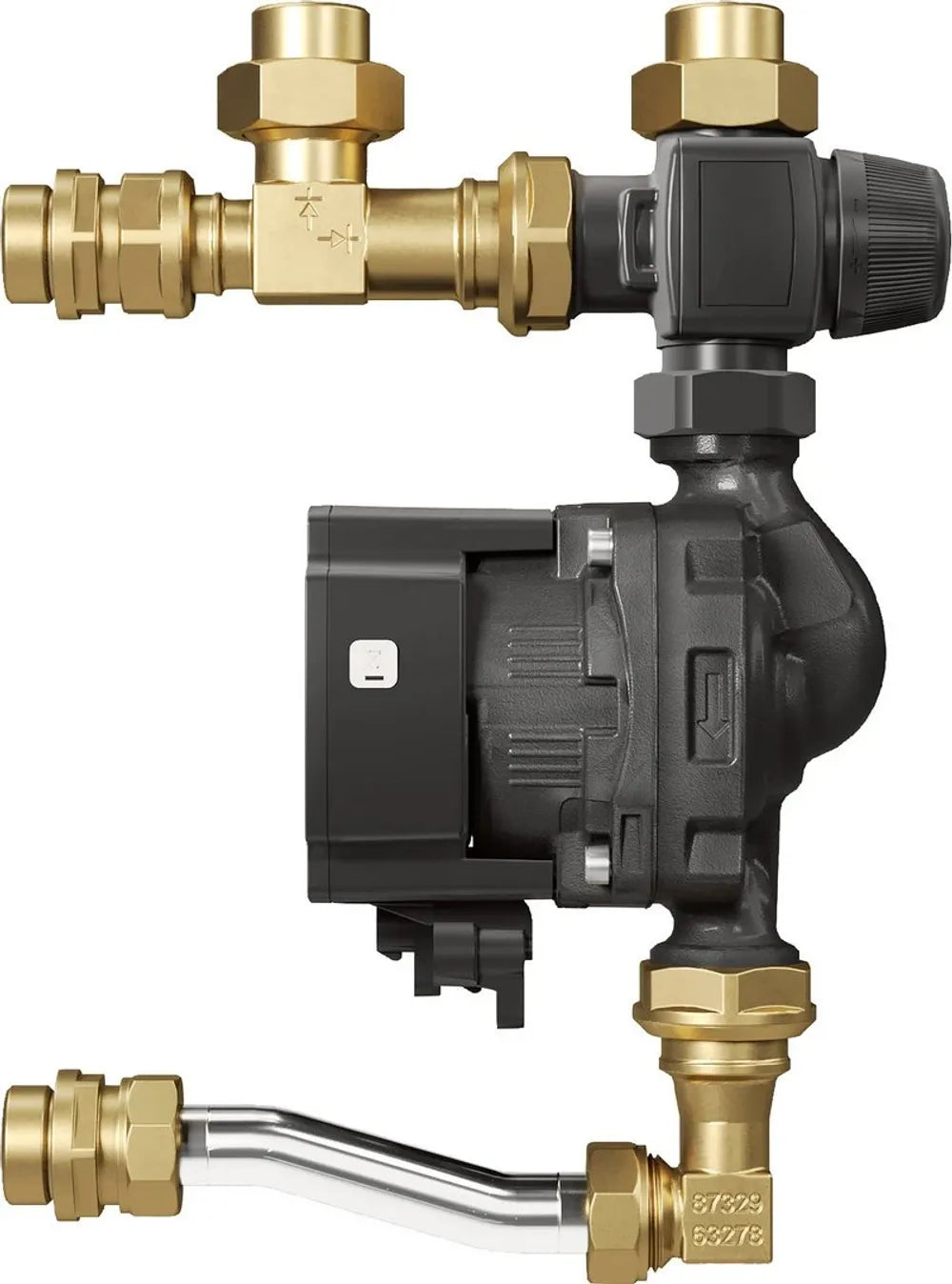 BOSCH Zubehör für Wohnungsstationen, Modul gemischter Heizkreis (unten), 7735600795