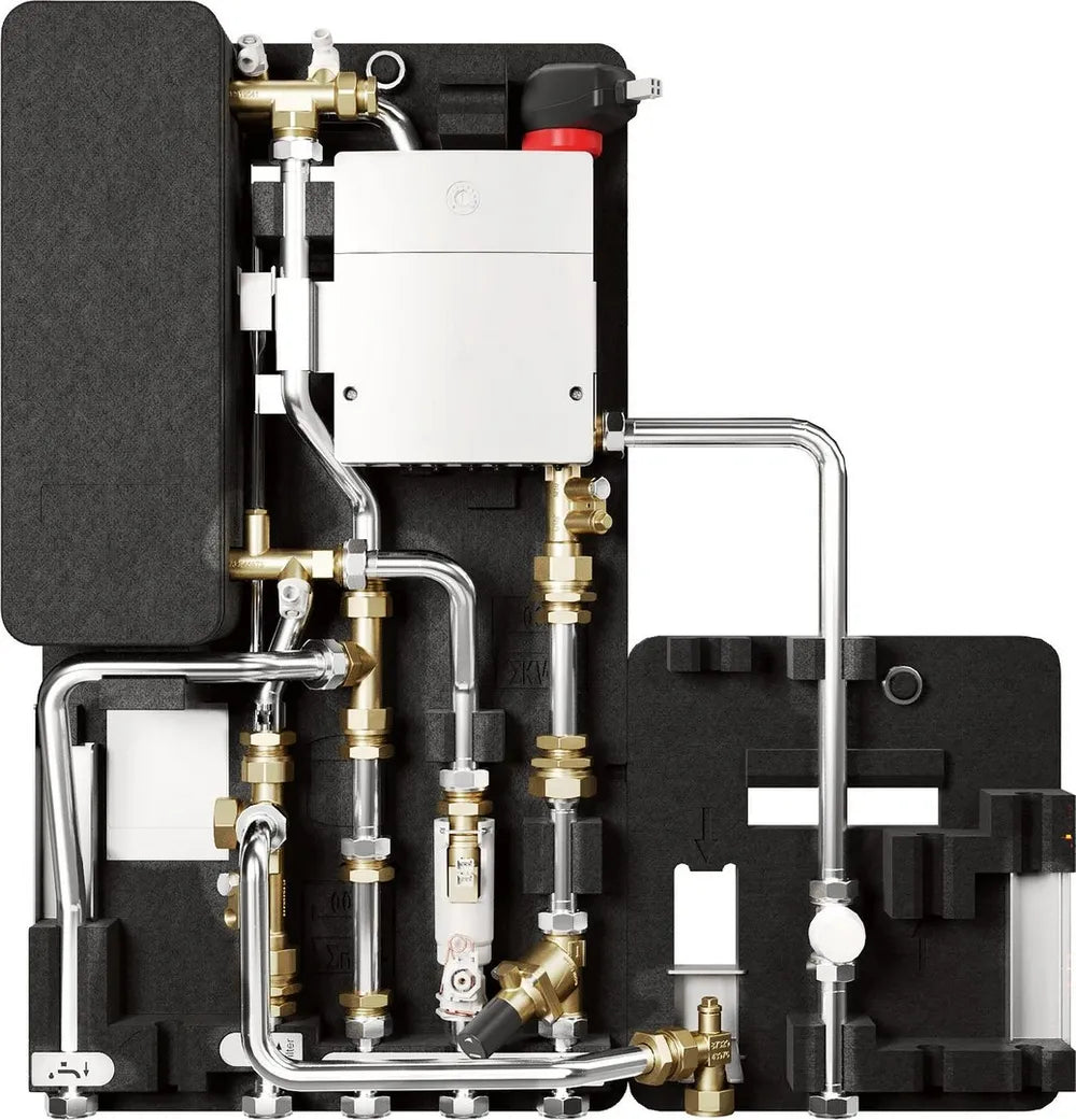 BOSCH Wohnungsstation F7002 45 S, ungemischt, 45 kW, Edelstahl, 7739624220
