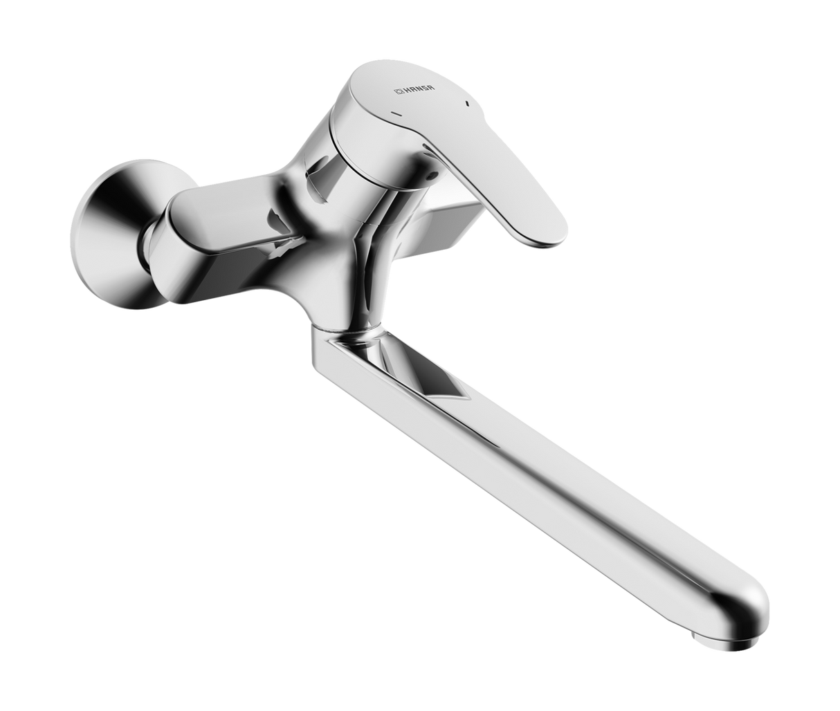 HANSA HA EHM Waschtisch- und Küchenarm. - HANSAMIX 0169 Ausld. 300 mm DN15 chr, 01692183