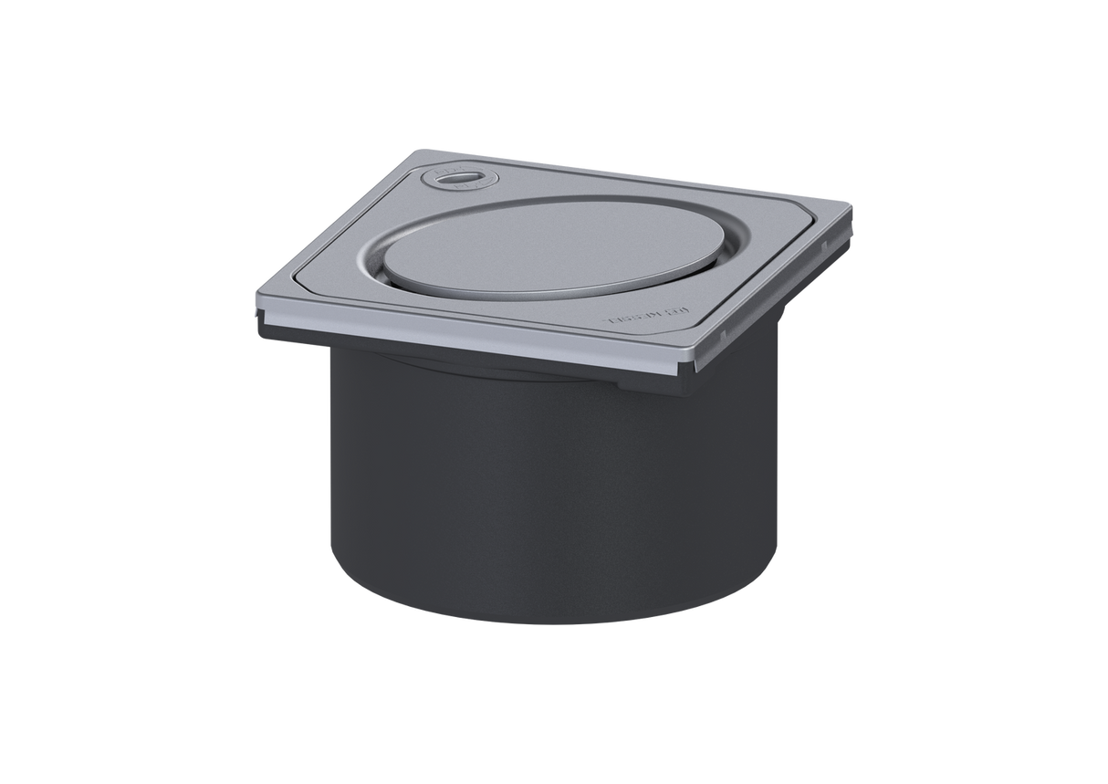 KESSEL-Aufsatzstück - Designrost Oval, V2A, Lock & Lift, L 15, 48202