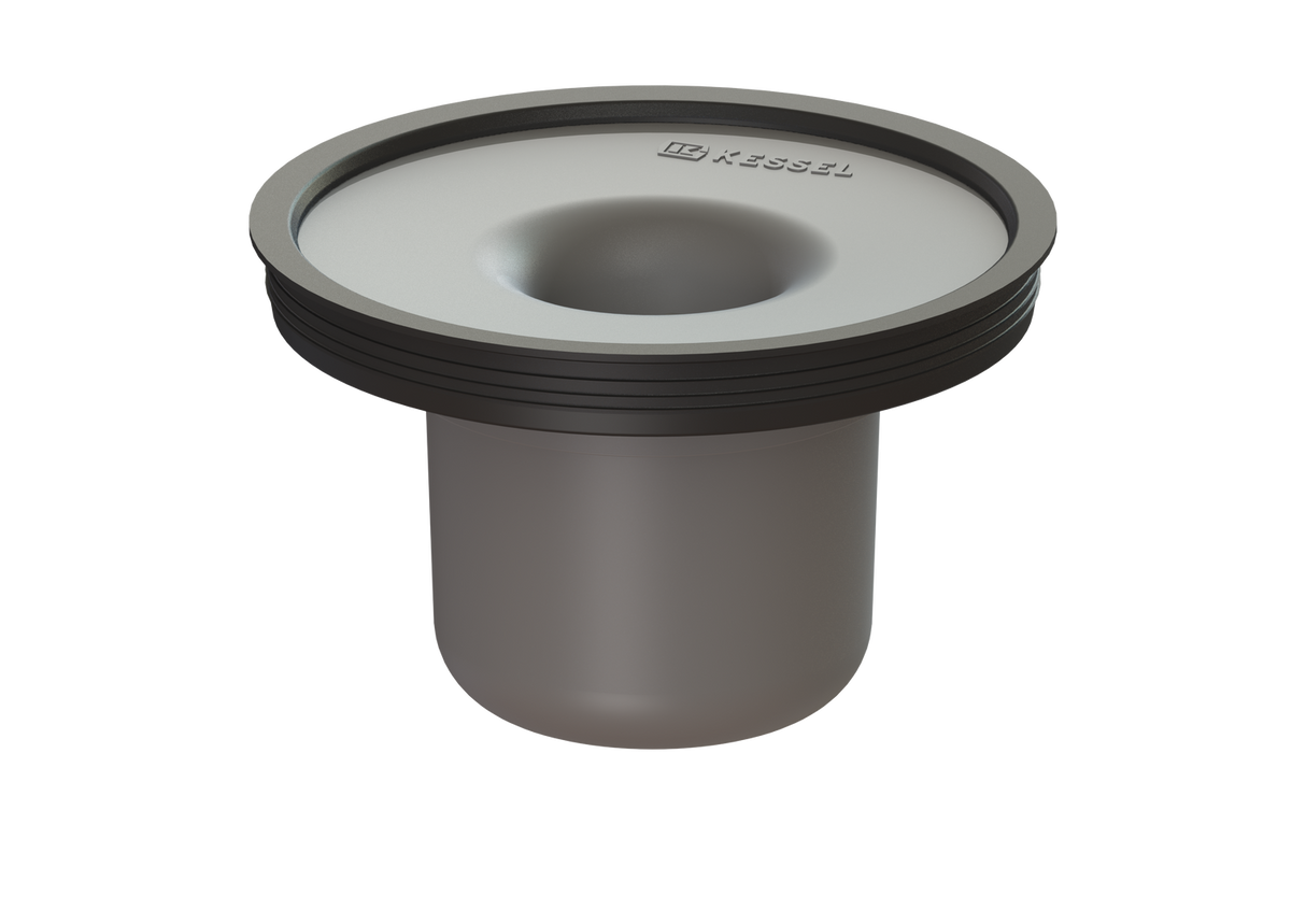 KESSEL-Geruchsverschluss - System 125, Sperrwasserhöhe 50 mm, 48600